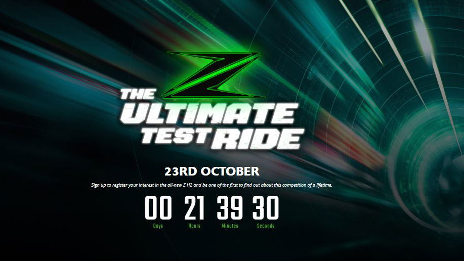 Only a few hours left to register your interest for the new Z H2
